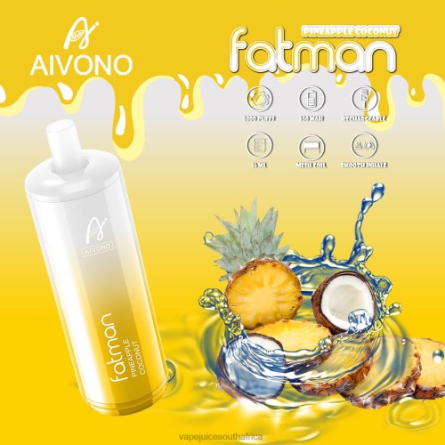 Pod Juice Flavo - Aivono FATMAN 6800 N8RZ629 Pineapple Coconut