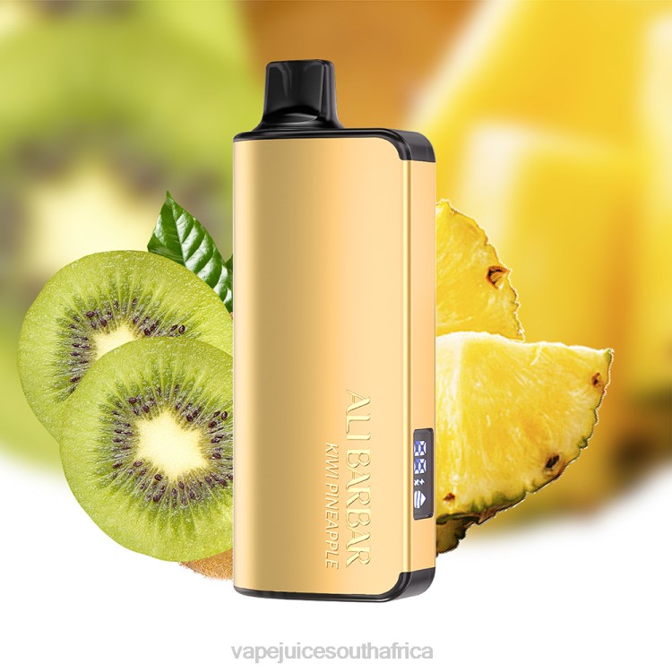 Vape Juice South Africa - Alibarbar Ingot 9000 Disposable Vape Kiwi Pineapple V2R621