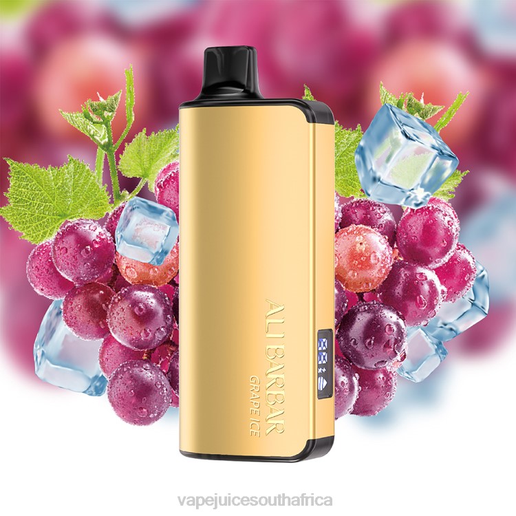 Vape Pens South Africa - Alibarbar Ingot 9000 Disposable Vape Grape Ice V2R620