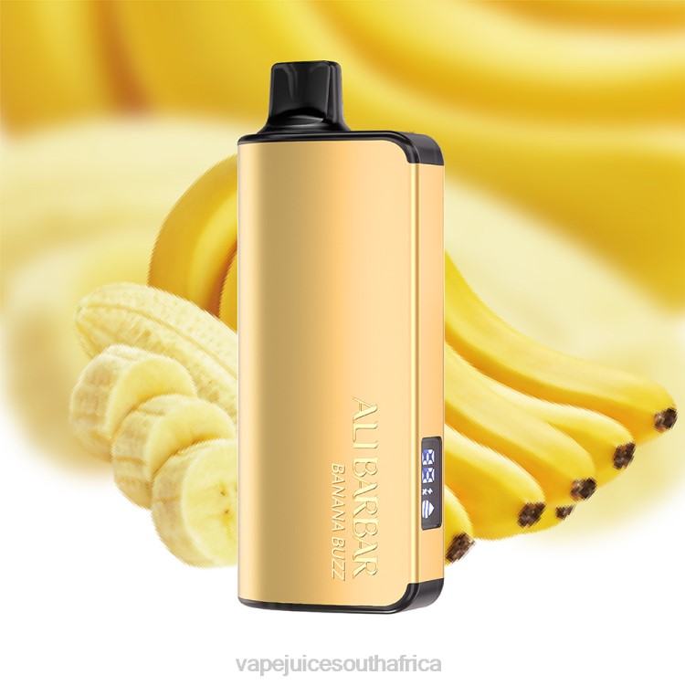 Vape Pods - Alibarbar Ingot 9000 Disposable Vape Banana Buzz V2R627