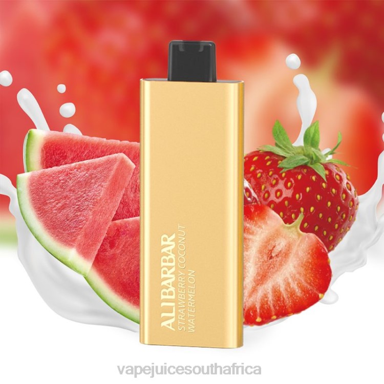 Vape Pods - Alibarbar Pandora 7000 Disposable Vape Strawberry Coconut Watermelon V2R662