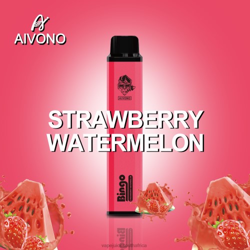 E-Liquid Vape - Aivono AIM BINGO 4000 N8RZ6133 Strawberry Watermelon