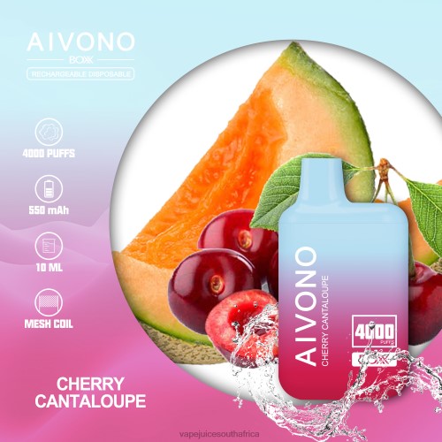 E-Liquid Vape - Aivono AIM BOXX 4000 N8RZ6223 Cherry Cantaloupe