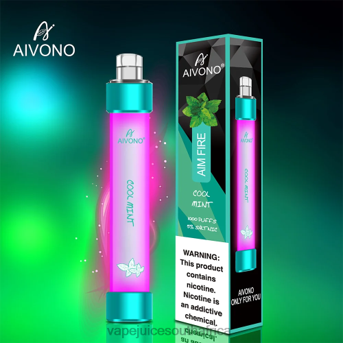 E-Liquid Vape - Aivono AIM FIRE 1000 N8RZ6328 Cool Mint
