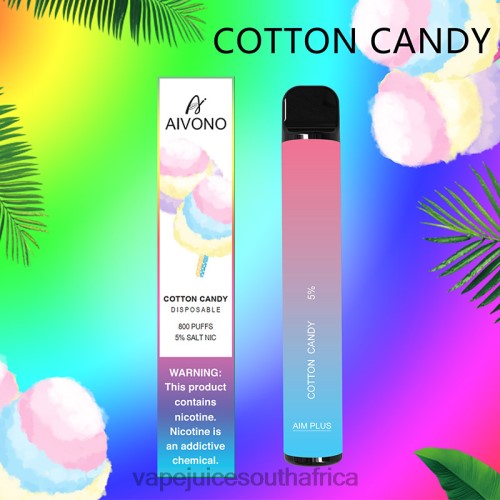 E-Liquid Vape - Aivono AIM PLUS 800 N8RZ6178 Cotton Candy