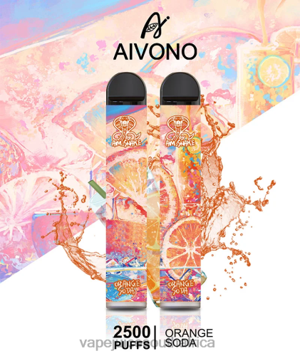 Pod Juice Flavo - Aivono AIM SNAKE 2500 N8RZ6314 Orange Soda