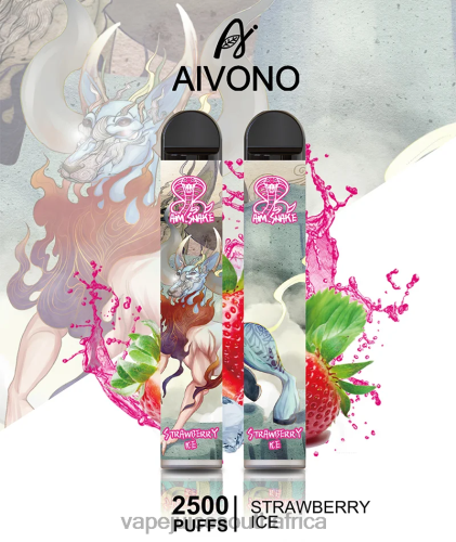 Pod Juice Flavo - Aivono AIM SNAKE 2500 N8RZ6319 Strawberry Ice