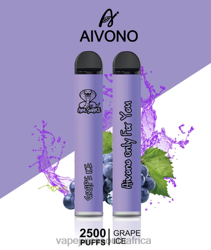 Vape Juice South Africa - Aivono AIM SNAKE 2500 N8RZ6306 Grape Ice