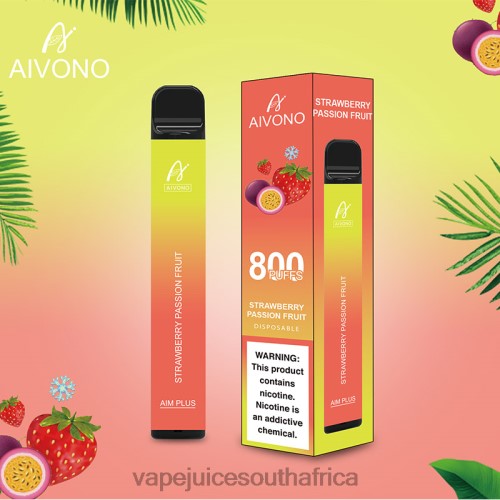 Vape Pens South Africa - Aivono AIM PLUS 800 N8RZ6195 Strawberry Passion Fruit