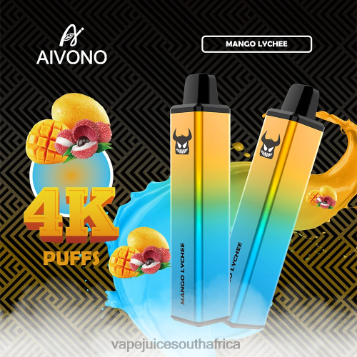 Vape Pods - Aivono AIM FREAK 4000 N8RZ6262 Mango Lychee