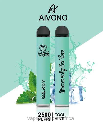 Vape Pods - Aivono AIM SNAKE 2500 N8RZ6302 Cool Mint