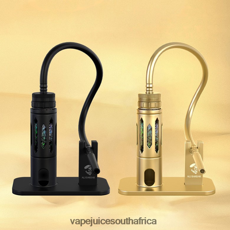 E-Liquid Vape - Alibarbar Hookah Onyx Dock Double apple T0DL0F111