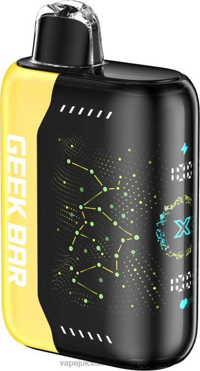 E-Liquid Vape - GEEK BAR PULSE X H4V8Z3 Banana Tasty Freeze