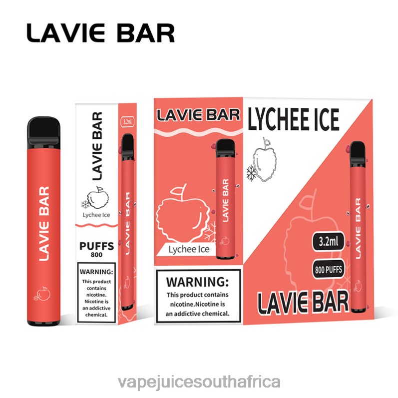 E-Liquid Vape - LAVIE BAR 800 Puffs Lychee Ice P44HF313