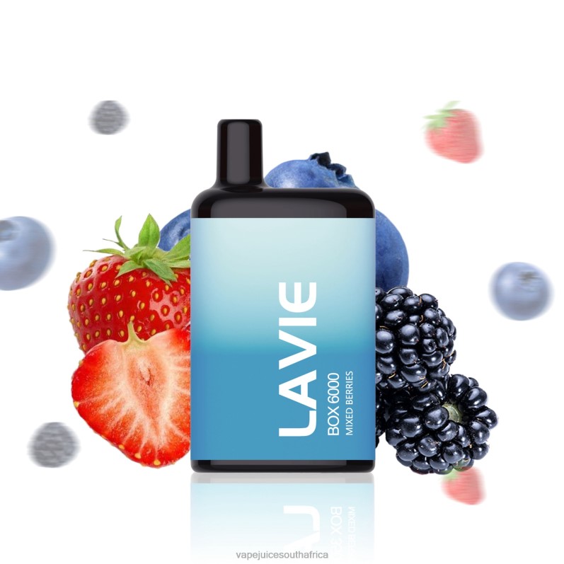 E-Liquid Vape - LAVIE BOX 6000 Puffs Mixed Berries P44HF203
