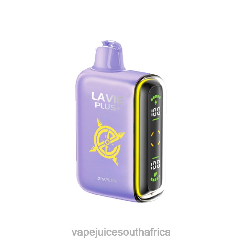 E-Liquid Vape - LAVIE PLUS 15000 Puffs Grape Ice P44HF103