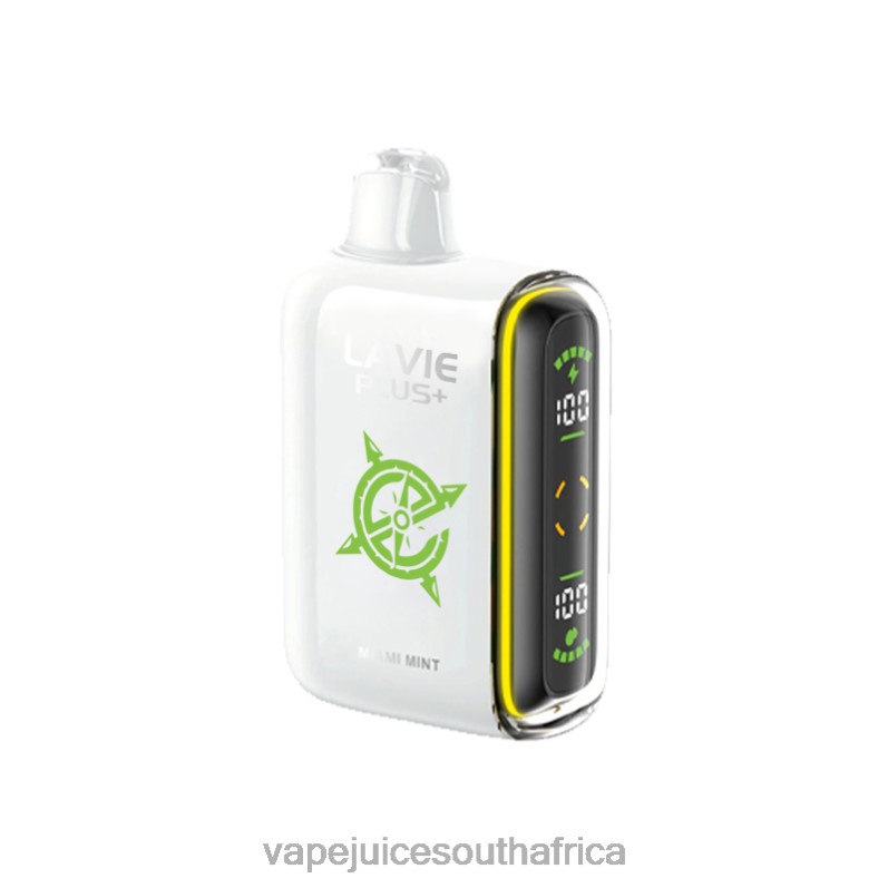 E-Liquid Vape - LAVIE PLUS 15000 Puffs Miami Mint P44HF98