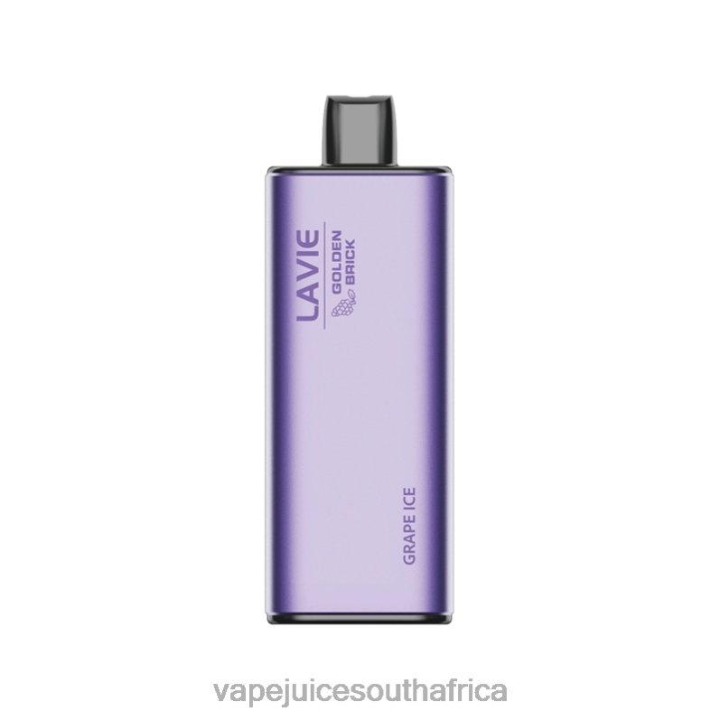 Pod Juice Flavo - LAVIE GOLDEN BRICK 10000 Puffs Grape Ice P44HF59