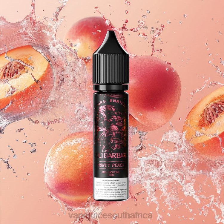 Vape Juice South Africa - Alibarbar Hookah Onyx Honey Peach V2R6106