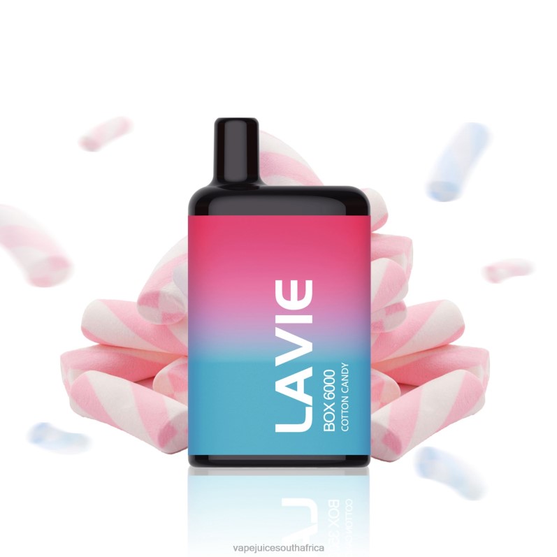 Vape Juice South Africa - LAVIE BOX 6000 Puffs Cotton Candy P44HF206