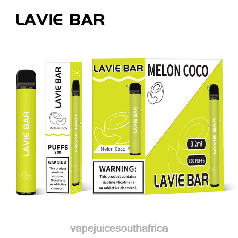 Vape Pens South Africa - LAVIE BAR 800 Puffs Melon Coco P44HF315