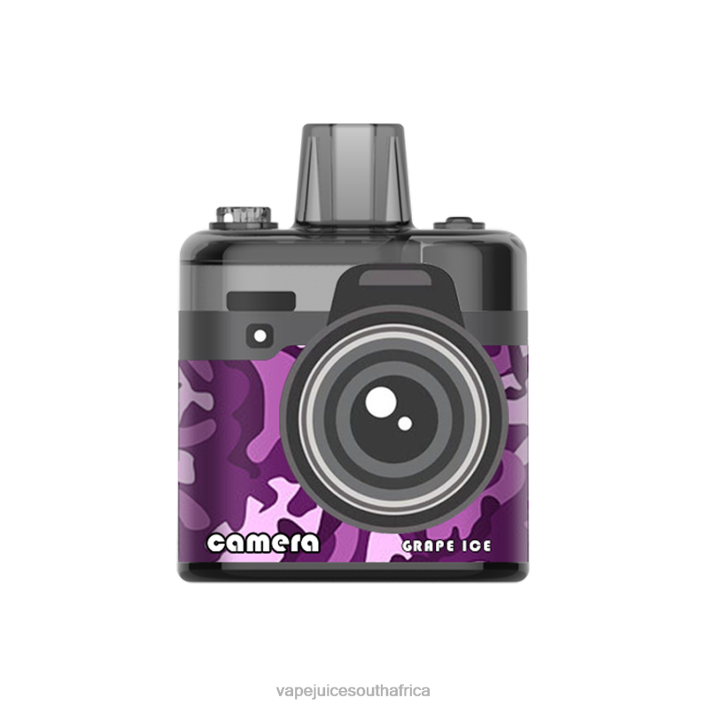 Vape Pods - LAVIE Camera 8000 Puffs Grape Ice P44HF172