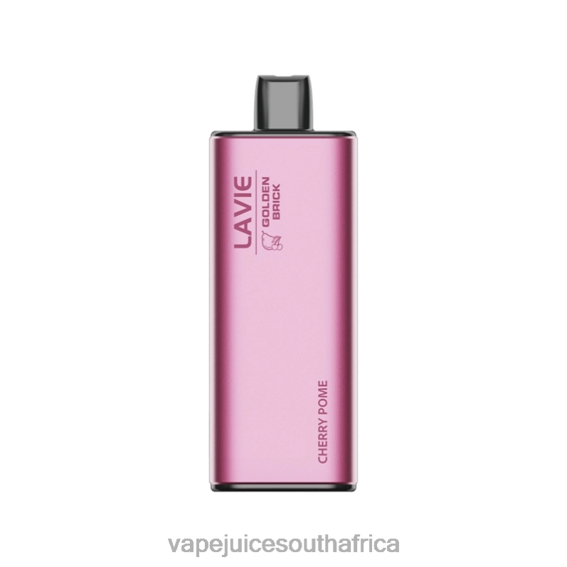 Vape Pods - LAVIE GOLDEN BRICK 10000 Puffs Cherry Pome P44HF57